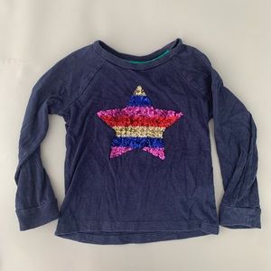 Mini Boden Sequin Star Appliqué